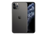 Apple iPhone 11 Pro - Smartphone - double SIM - 4G Gigabit Class LTE - 256 Go - 5.8" - 2436 x 1125 pixels (458 ppi) - Super Retina XDR Display (caméra avant de 12 mégapixels) - 3 x caméras arrière - gris MWC72ZD/A