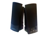 MCL Samar HP-360W - Haut-parleurs - pour PC - 6 Watt (Totale) - noir HP-360W