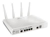 Draytek Vigor 2862ac - Routeur sans fil - modem ADSL - commutateur 4 ports - GigE, 802.11ac Wave 2 - ports WAN : 2 - 802.11a/b/g/n/ac Wave 2 - Bi-bande VIGOR2862AC