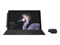 Microsoft Surface Go Type Cover - Clavier - avec trackpad, accéléromètre - rétroéclairé - R.-U. - noir - commercial - pour Surface Go, Go 2 KCN-00025