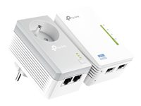 TP-Link TL-WPA4225KIT - - adaptateur CPL - - HomePlug AV (HPAV) - Wi-Fi - Branchement mural TL-WPA4225 KIT