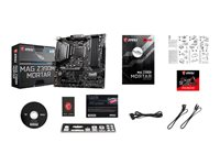 MSI MAG Z390M MORTAR - Carte-mère - micro ATX - Socket LGA1151 - Z390 - USB 3.1 Gen 1, USB-C Gen2, USB 3.1 Gen 2 - Gigabit LAN - carte graphique embarquée (unité centrale requise) - audio HD (8 canaux) MAG Z390M MORTAR