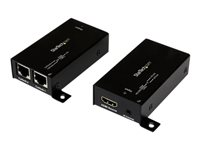 StarTech.com Transmetteur Prolongateur HDMI IR sur Cat5/Cat6 - Extender HDMI RJ45 Auto Alimenté - Emetteur Récepteur sur Ethernet - 30 m - Rallonge vidéo/audio/infrarouge - plus de 2 x CAT 5/6 - jusqu'à 30 m ST121SHD30