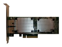Broadcom NetXtreme 2x10GbE BaseT Adapter - Adaptateur réseau - PCIe 2.0 x8 profil bas - 10Gb Ethernet x 2 - pour System x3250 M4; x3250 M5; x35XX M4; x3650 M4 HD; x3690 X5; x3850 X5; x3850 X6; x3950 X6 44T1370