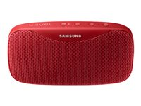 Samsung Level Box Slim - Haut-parleur - pour utilisation mobile - sans fil - Bluetooth - 8 Watt - rouge EO-SG930CREGWW