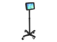 Compulocks Rolling VESA Medical Floor Stand For Galaxy Tab A 10.1" Black - Pied - pour tablette - métal - noir - pour Samsung Galaxy Tab A (10.1 ") MCRSTDB910AGEB