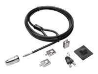 Kensington Desktop and Peripherals Locking Kit 2.0 - Master Keyed - Kit de sécurité - 2.44 m K64425EUM