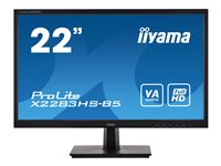 iiyama ProLite X2283HS-B5 - écran LED - Full HD (1080p) - 22" X2283HS-B5