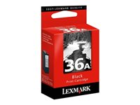 Lexmark Cartridge No. 36A - Noir - originale - cartouche d'encre - pour Lexmark X3650, X4630, X4650, X5650, X5650es, X6650, X6675, Z2420 18C2150E