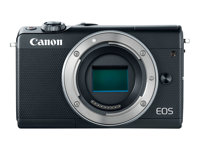 Canon EOS M100 - Appareil photo numérique - sans miroir - 24.2 MP - APS-C - 1080p / 60 pi/s - corps uniquement - Wi-Fi, NFC, Bluetooth - noir 2209C002