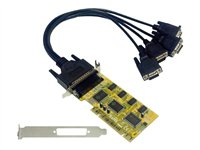 MCL Samar - Adaptateur série - PCI - RS-232 x 4 CT-3393US-B