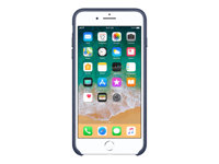 Apple - Coque de protection pour téléphone portable - cuir - bleu nuit - pour iPhone 7 Plus, 8 Plus MQHL2ZM/A