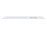 Apple Magic Keyboard with Numeric Keypad - Clavier - Bluetooth - italien - argent - pour 10.2-inch iPad; 10.5-inch iPad Air; iPad mini 5; iPhone 11, XR, XS, XS Max MQ052T/A