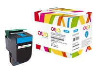 OWA - Cyan - remanufacturé - cartouche de toner (équivalent à : Lexmark C540H1CG ) - pour Lexmark C540, 543, 544, 546; X543, 544, 546, 548 K15468OW