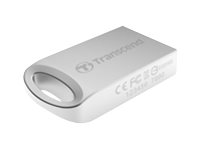 Transcend JetFlash 510 - Clé USB - 4 Go - USB 2.0 - argent TS4GJF510S