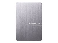 Freecom mHDD Slim - Disque dur - 1 To - externe (portable) - 2.5" - USB 3.0 - gris 56369