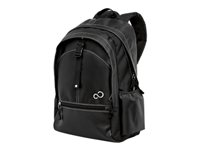 Fujitsu Casual Backpack 16 - Sac à dos pour ordinateur portable - 16" - noir/gris - pour LIFEBOOK E449, E549, E554, E744, E754, E8420, S710, T730, T900, TH700, U749, U939 S26391-F1192-L167
