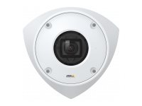 AXIS Q9216-SLV White - Caméra de surveillance réseau - dôme - résistant à la ligature - couleur (Jour et nuit) - 4 MP - 2304 x 1728 - 720p, 1080p - montage M12 - iris fixe - Focale fixe - audio - HDMI - LAN 10/100 - MJPEG, H.264, HEVC, H.265, MPEG-4 AVC - PoE Plus 01767-001