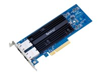 Synology E10G18-T2 - Adaptateur réseau - PCIe 3.0 x8 profil bas - 10Gb Ethernet x 2 E10G18-T2