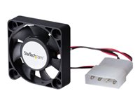 StarTech.com Ventilateur PC à Roulement à Billes - Alimentation LP4 - 40 mm - 1x LP4 Femelle - 1x LP4 Mâle - Kit de ventilation pour ordinateur - 40 mm FAN4X1LP4