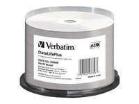 Verbatim DataLifePlus Professional - 50 x CD-R - 700 Mo 52x - surface imprimable thermique large - spindle 43756