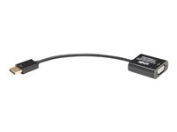 Tripp Lite 6in DisplayPort to VGA Adapter Active Converter DP to VGA M/F DPort 1.2 6" - carte d'écran - 15.2 cm P134-06NVGA-V2