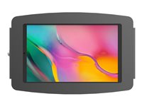 Compulocks Space - Boîtier - pour tablette - verrouillable - aluminium de haute qualité - noir - Taille d'écran : 8" - Interface de montage : 100 x 100 mm - montable sur mur - pour Samsung Galaxy Tab A (2018) (8 "), Tab A (2019) (8 ") 1980GASB