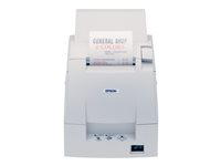 Epson TM U220A - Imprimante de reçus - couleur - matricielle - Rouleau (7,6 cm) - 16 cpi - 9 pin - jusqu'à 6 lignes/sec - capacité : 1 inclinaison - série - blanc C31C513007