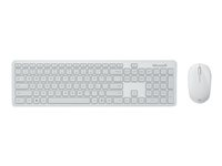 Microsoft Bluetooth Desktop - Ensemble clavier et souris - sans fil - Bluetooth 4.0 - Français - Gris glacier QHG-00035