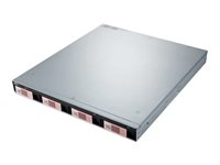 Fujitsu CELVIN NAS Server QR806 - Serveur NAS - 4 Baies - 16 To - rack-montable - SATA 6Gb/s - HDD 4 To x 4 - RAID 0, 1, 5, 6, 10, JBOD, disque de réserve 5 - RAM 4 Go - 10 Gigabit Ethernet - iSCSI - 1U VFY:QR806XX040E1