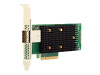 Broadcom HBA 9400-8e - Contrôleur de stockage - 8 Canal - SATA 6Gb/s / SAS 12Gb/s / PCIe - profil bas - RAID JBOD - PCIe 3.1 x8 05-50013-01
