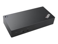 Lenovo ThinkPad USB-C Dock - Station d'accueil - USB-C - VGA - GigE - 90 Watt - Europe - pour ThinkPad P1 (3rd Gen); P15v Gen 1; P17 Gen 1; T15p Gen 1; X1 Extreme Gen 3; X13 Gen 1 40A90090EU