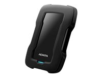ADATA HD330 - Disque dur - 1 To - externe (portable) - USB 3.1 - AES 256 bits - noir AHD330-1TU31-CBK