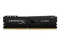 HyperX FURY - DDR4 - kit - 16 Go: 2 x 8 Go - DIMM 288 broches - 3200 MHz / PC4-25600 - CL16 - 1.35 V - mémoire sans tampon - non ECC - noir HX432C16FB3K2/16