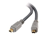 C2G - Câble IEEE 1394 - FireWire 4 broches (M) pour FireWire 4 broches (M) - 3 m - Moulé 81608