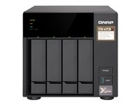 QNAP TS-473-4G - Serveur NAS - 4 Baies - SATA 6Gb/s - RAID 0, 1, 5, 6, 10, JBOD, disque de réserve 5, 6 disques de secours, disque de réserve 10 - RAM 4 Go - Gigabit Ethernet - iSCSI TS-473-4G