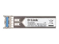 D-Link DIS S302SX - Module transmetteur SFP (mini-GBIC) - 1GbE - 1000Base-SX - jusqu'à 2 km DIS-S302SX