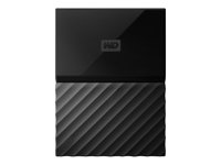 WD My Passport for Mac WDBP6A0030BBK - Disque dur - chiffré - 3 To - externe (portable) - USB 3.0 - AES 256 bits WDBP6A0030BBK-WESE