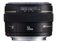 Canon EF - Objectif - 50 mm - f/1.4 USM - Canon EF - pour EOS 1000, 1D, 50, 500, 5D, 7D, Kiss F, Kiss X2, Kiss X3, Rebel T1i, Rebel XS, Rebel XSi 2515A012