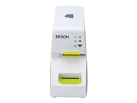 Epson LabelWorks LW-900P - Étiqueteuse - Noir et blanc - transfert thermique - Rouleau (3,6 cm) - 360 dpi - jusqu'à 25 mm/sec - outil de coupe - gris pâle C51C540080
