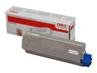 OKI - Jaune - original - cartouche de toner - pour C610dn, 610dtn, 610n 44315305