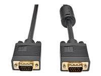 Tripp Lite 3ft VGA Coax Monitor Cable with RGB High Resolution HD15 M/M 3' - Câble VGA - HD-15 (VGA) (M) pour HD-15 (VGA) (M) - 91.4 cm - moulé - noir P502-003