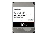 WD Ultrastar DC HC510 HUH721010AL5200 - Disque dur - 10 To - interne - 3.5" - SAS 12Gb/s - 7200 tours/min - mémoire tampon : 256 Mo 0F27352