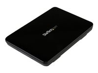 StarTech.com Boîtier USB 3.1 (10 Gb/s) sans outil pour disque dur SATA de 2,5" - Boîtier HDD / SSD SATA portable avec USB-C - Boitier externe - 2.5" - SATA 6Gb/s - USB 3.1 (Gen 2) - noir S251BPU31C3