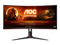 AOC Gaming CU34G2X/BK - G2 Series - écran LED - incurvé - 34" CU34G2X/BK