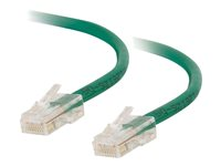 C2G Câble de raccordement réseau Cat5e non amorcé non blindé (UTP) - Cordon de raccordement - RJ-45 (M) pour RJ-45 (M) - 7 m - UTP - CAT 5e - bloqué, uniboot - vert 83066