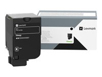 Lexmark - Noir - original - cartouche de toner LCCP - pour Lexmark CX735adse 81C0X10