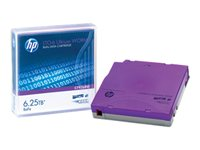 HPE - LTO Ultrium WORM 6 - 2.5 To / 6.25 To - étiquettes marquables - violet - pour StorageWorks SAS Rack-Mount Kit C7976BW
