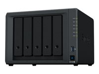 Synology Disk Station DS1520+ - Serveur NAS - 5 Baies - SATA 6Gb/s - RAID RAID 0, 1, 5, 6, 10, JBOD - RAM 8 Go - Gigabit Ethernet - iSCSI support DS1520+
