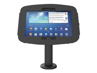 Compulocks Rokku Rise Galaxy Tab A 10.1" Counter Top Kiosk 8" - Black - Kit de montage (enceinte, support de poteau) - pour tablette - noir - Taille d'écran : 10.1" - ordinateur de bureau, compteur - pour Samsung Galaxy Tab A (10.1 ") TCDP01910AROKB